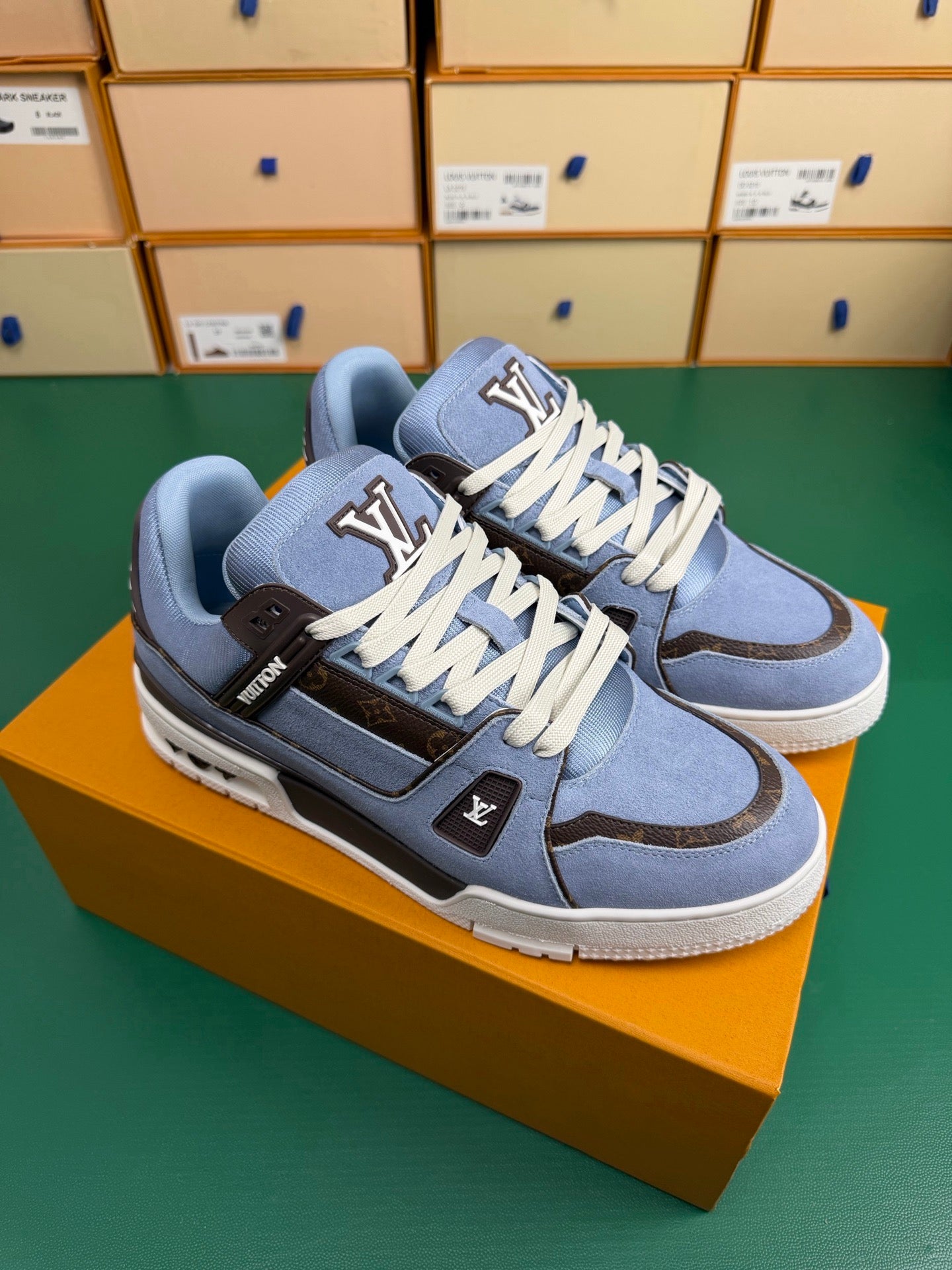 Louis Vuitton LV Trainers "Blue"