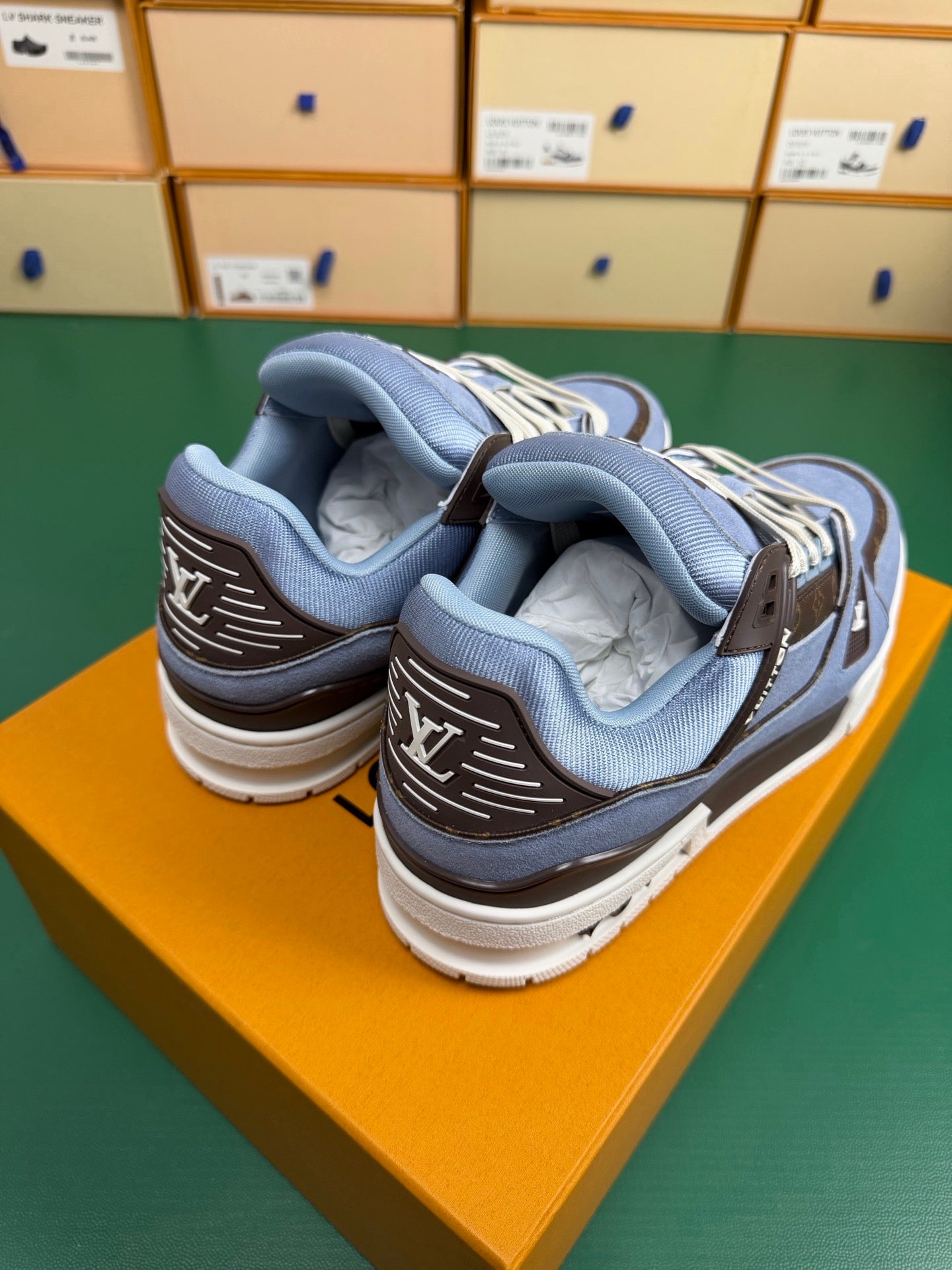 Louis Vuitton LV Trainers "Blue"