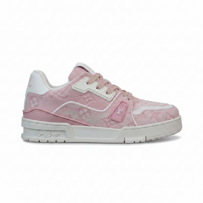 Louis Vuitton LV Trainers "Pink Denim"