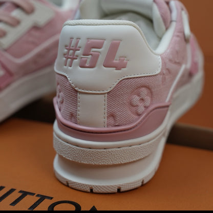Louis Vuitton LV Trainers "Pink Denim"
