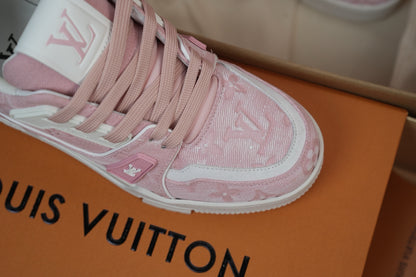 Louis Vuitton LV Trainers "Pink Denim"