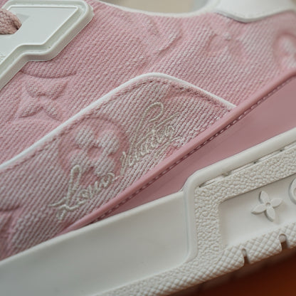 Louis Vuitton LV Trainers "Pink Denim"