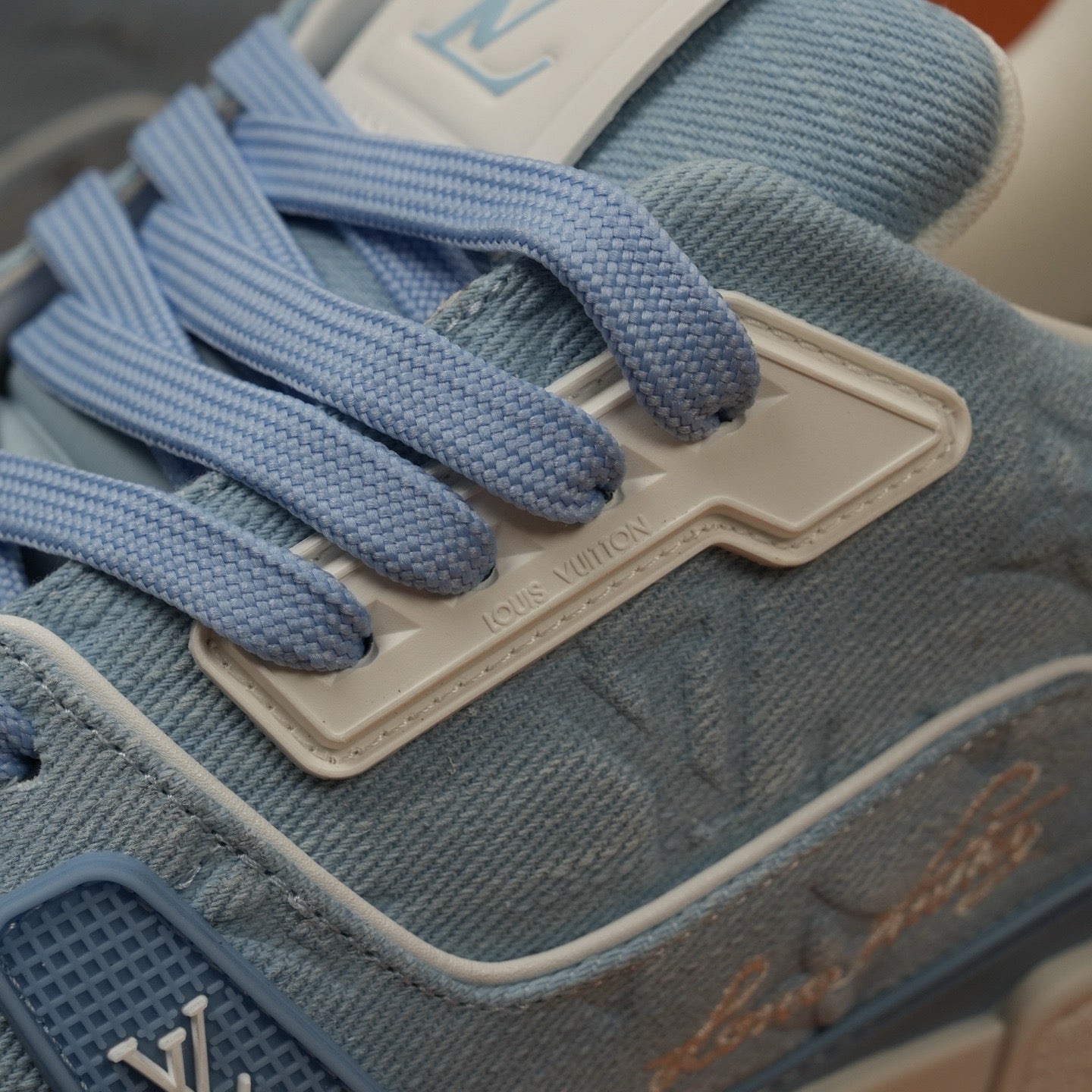 Louis Vuitton LV Trainers "Light Blue Denim"