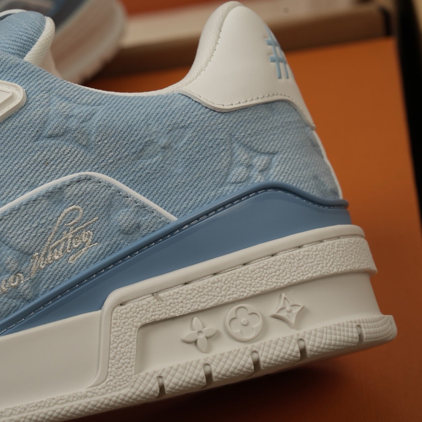 Louis Vuitton LV Trainers "Light Blue Denim"