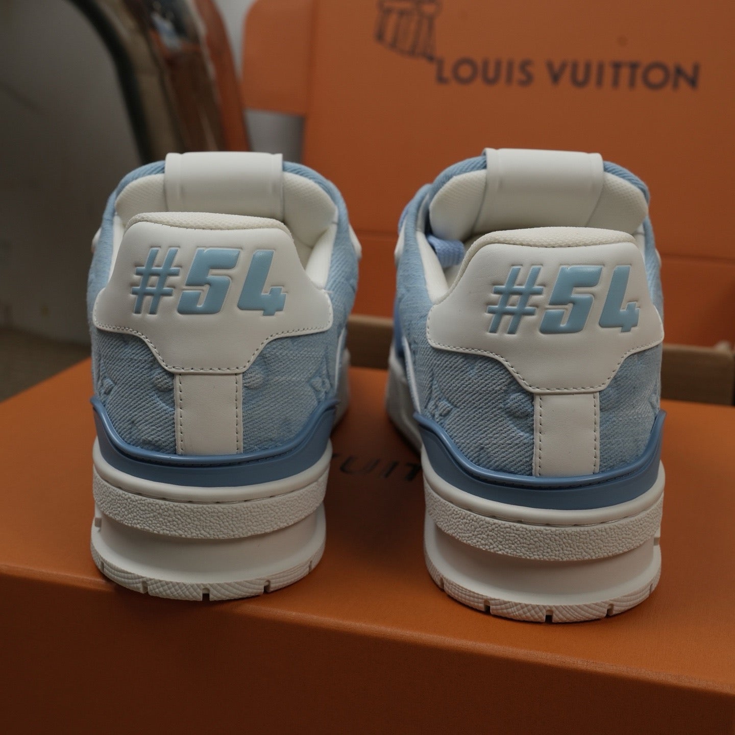 Louis Vuitton LV Trainers "Light Blue Denim"