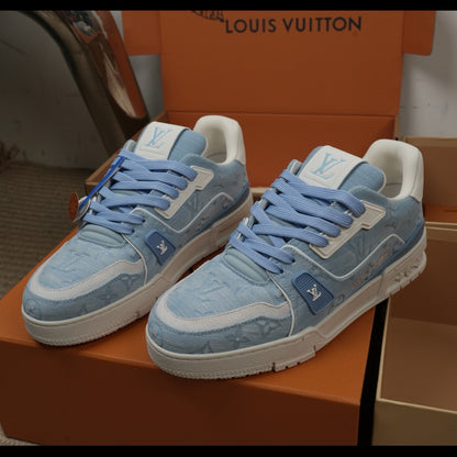 Louis Vuitton LV Trainers "Light Blue Denim"