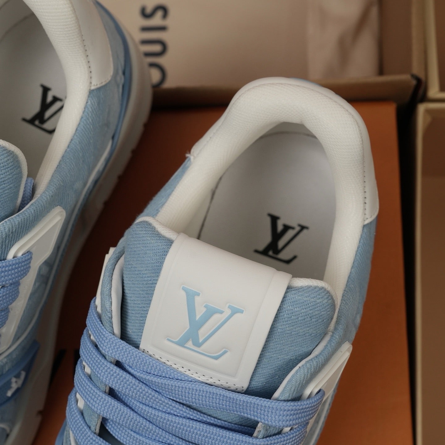 Louis Vuitton LV Trainers "Light Blue Denim"