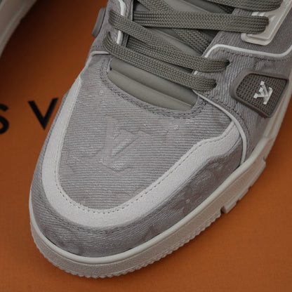 Louis Vuitton LV Trainers "Grey Denim"