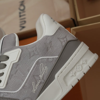 Louis Vuitton LV Trainers "Grey Denim"