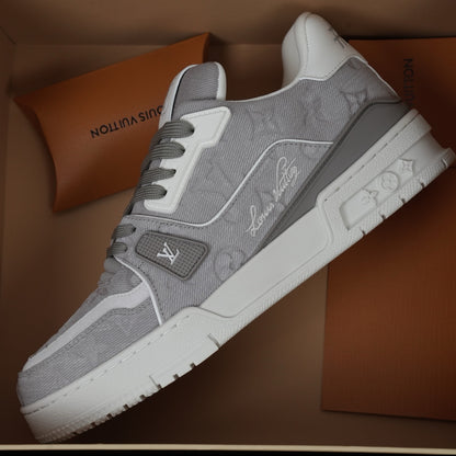 Louis Vuitton LV Trainers "Grey Denim"