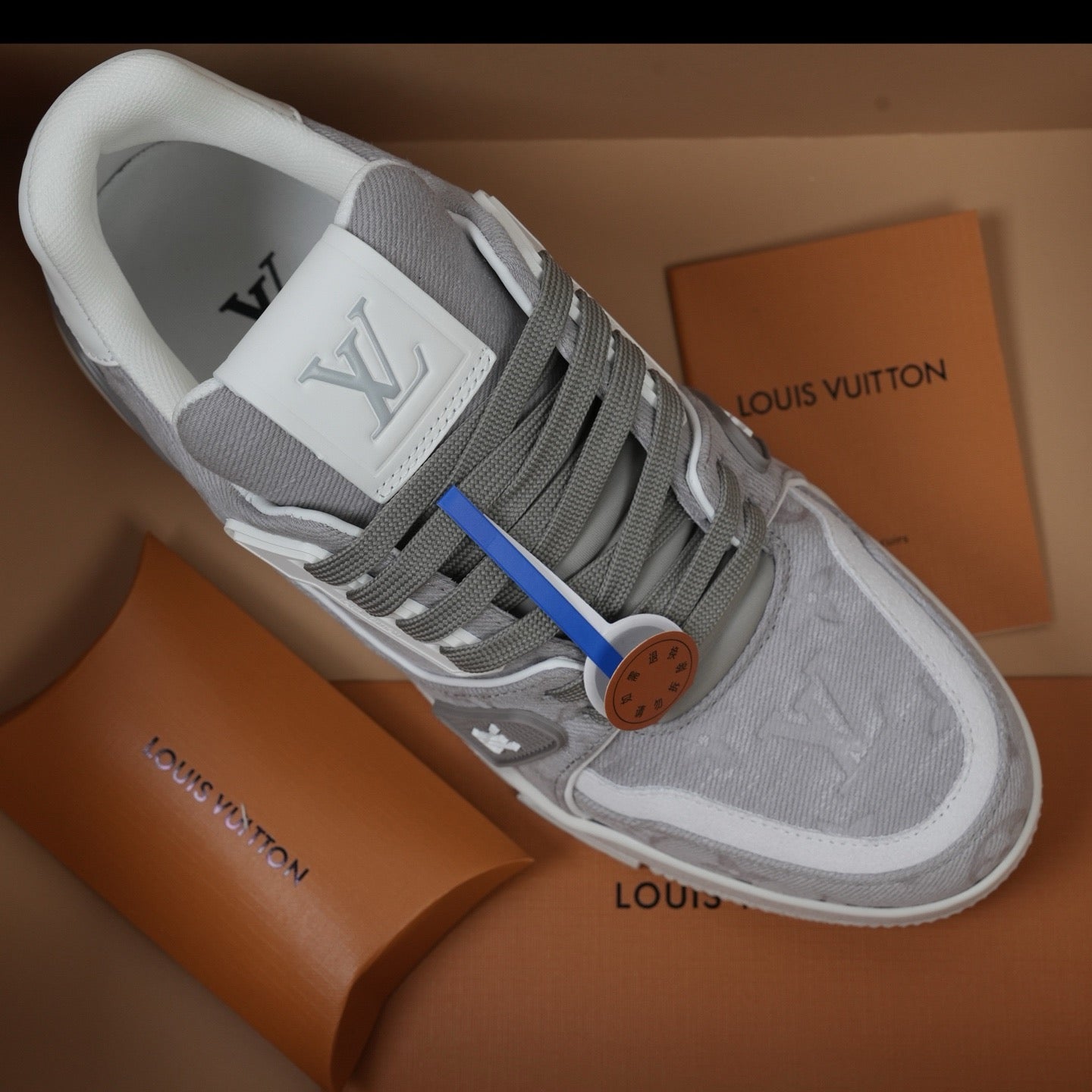 Louis Vuitton LV Trainers "Grey Denim"
