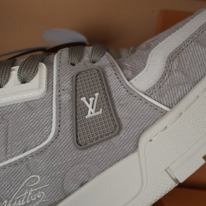 Louis Vuitton LV Trainers "Grey Denim"