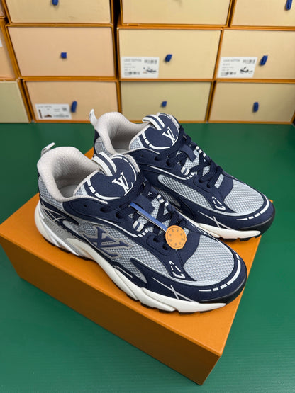 Louis Vuitton Tactic Runner Blue-Grey"