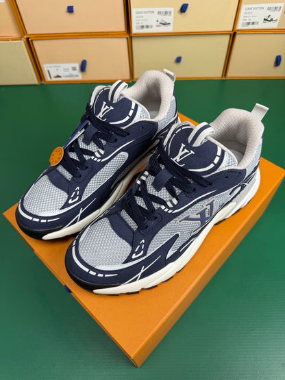 Louis Vuitton Tactic Runner Blue-Grey"