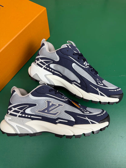 Louis Vuitton Tactic Runner Blue-Grey"