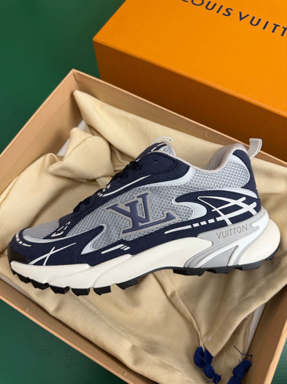 Louis Vuitton Tactic Runner Blue-Grey"