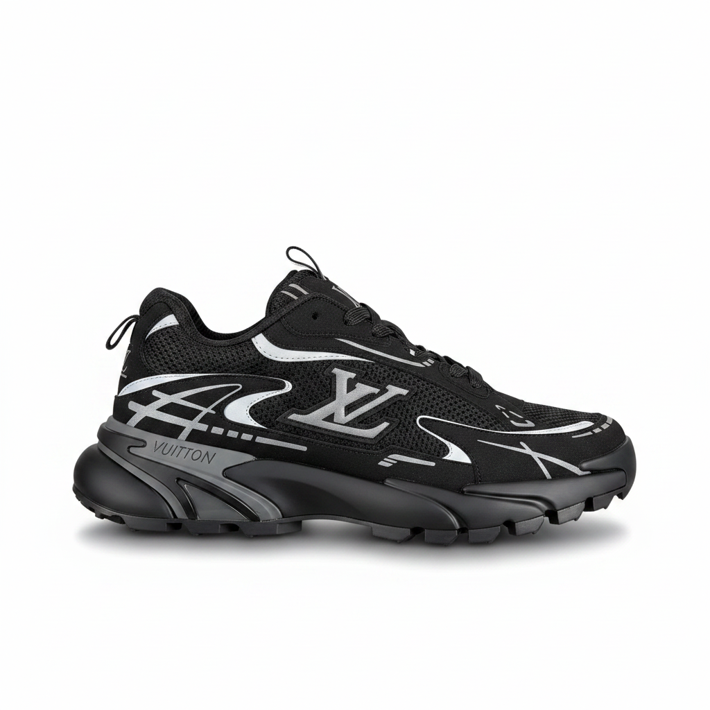 Louis Vuitton Tactic Runner "Black-Grey"