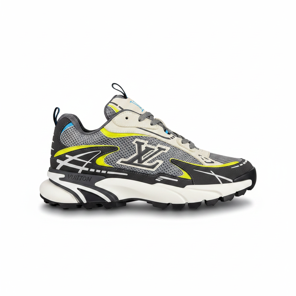 Louis Vuitton Tactic Runner "White-Black-Yellow"