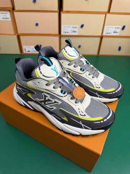 Louis Vuitton Tactic Runner "White-Black-Yellow"