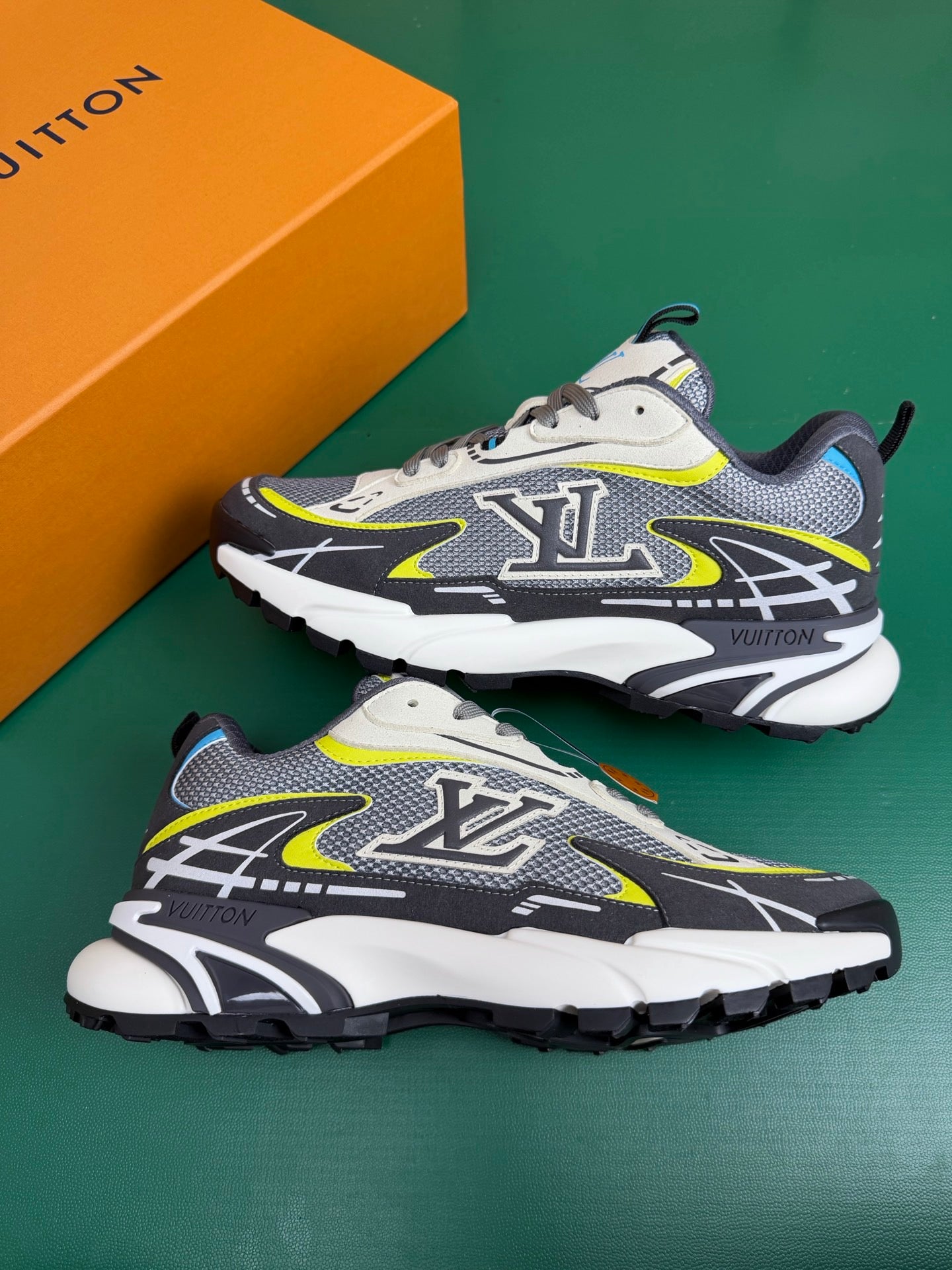 Louis Vuitton Tactic Runner "White-Black-Yellow"