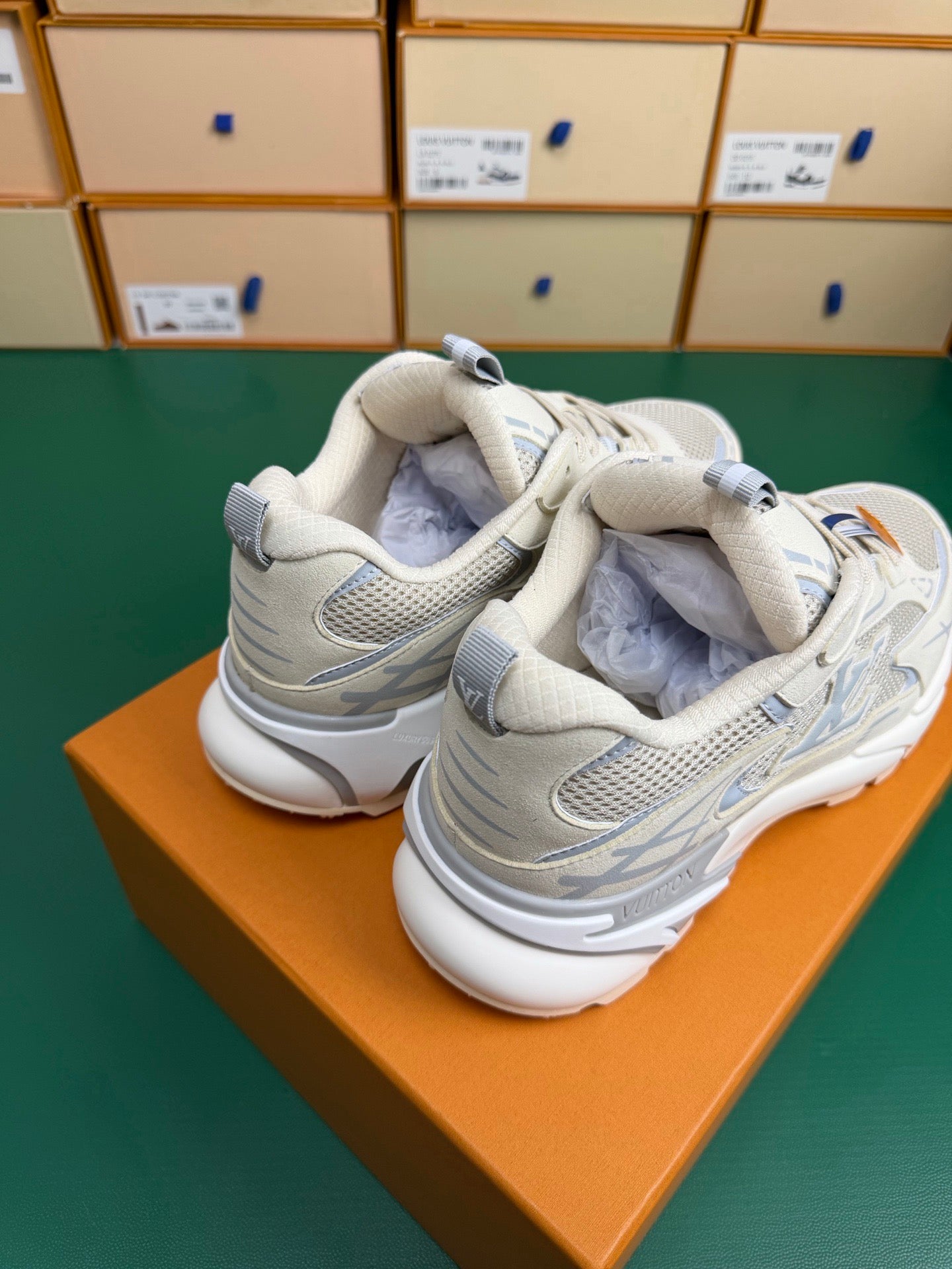 Louis Vuitton Tactic Runner "Beige-Light Blue"