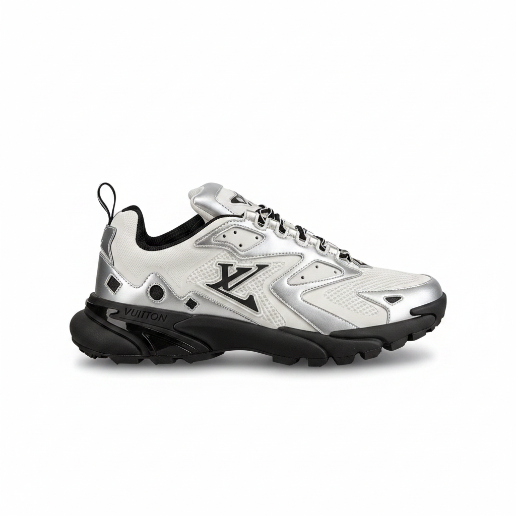 Louis Vuitton Tactic Runner "White-Silver-Black"