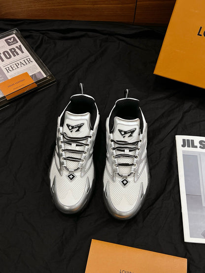 Louis Vuitton Tactic Runner "White-Silver-Black"