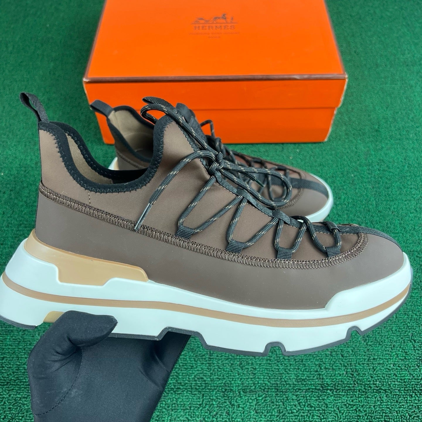 Hermes Moove Sneaker "Brown"