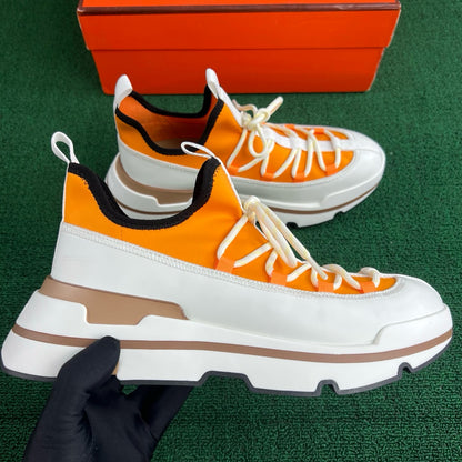 Hermes Moove Sneaker "Orange-White"