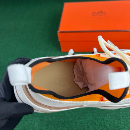 Hermes Moove Sneaker "Orange-White"