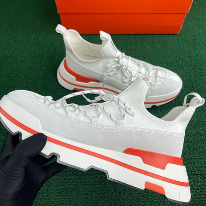 Hermes Moove Sneaker "White-Orange"