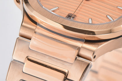 Patek Philippe Nautilus Ladies 35.2mm Rose Gold Dial