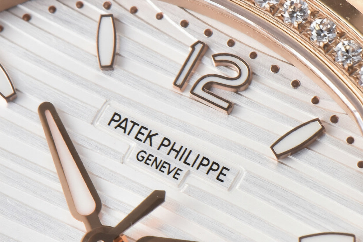 Patek Philippe Nautilus Ladies 35.2mm White Dial
