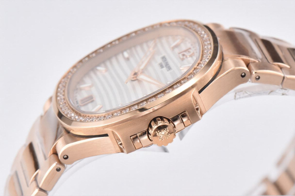 Patek Philippe Nautilus Ladies 35.2mm White Dial