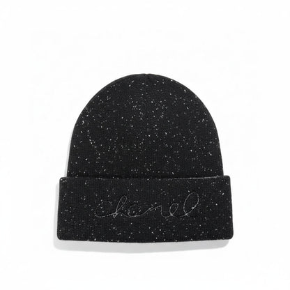 Chanel Wool Beanie "Black"