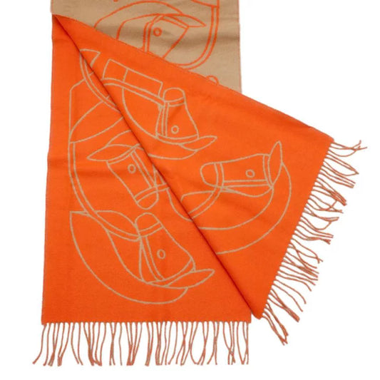 Hermes Scarf "Orange"