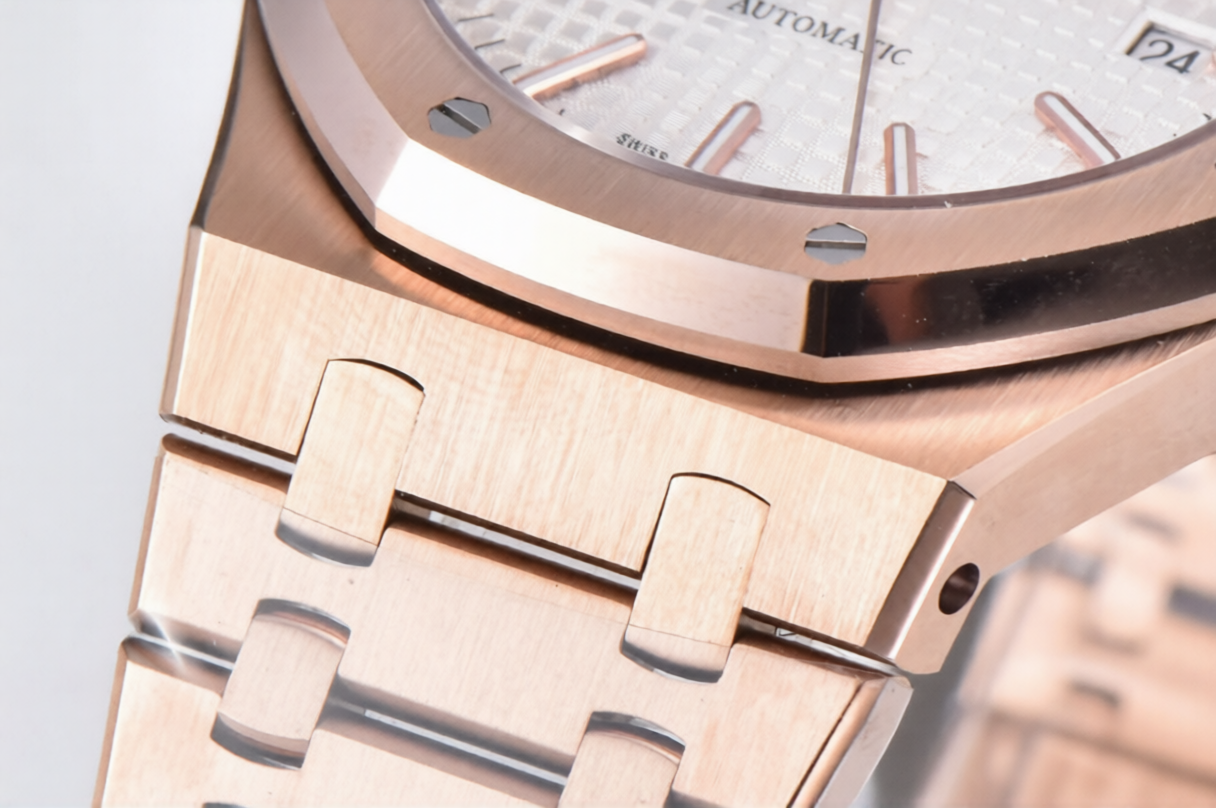 Audemars Piguet Royal Oak 41mm Rose Gold White Dial