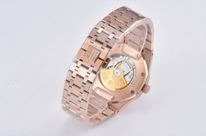 Audemars Piguet Royal Oak 41mm Rose Gold White Dial