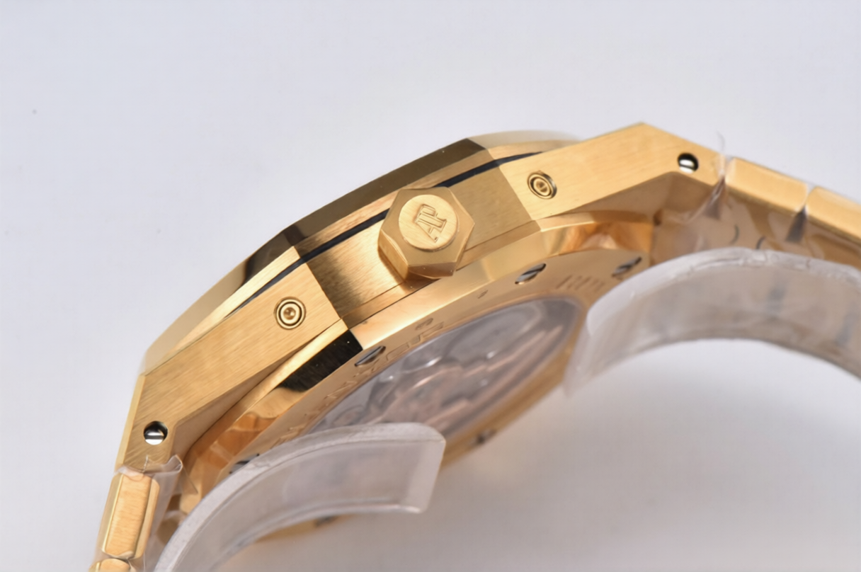 Audemars Piguet Royal Oak 41mm Perpetual Calendar Gold Blue Dial