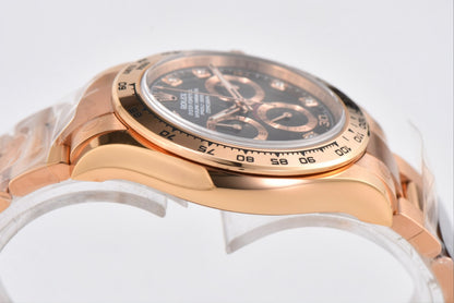 Rolex Daytona Rose Gold 40mm Black Dial