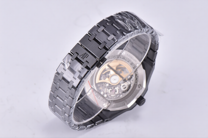 Audemars Piguet Royal Oak Black Ceramic Skeleton 41mm Black Dial