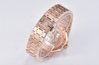 Audemars Piguet Royal Oak 41mm Perpetual Calendar Rose Gold Blue Dial