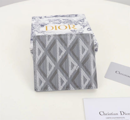 Dior CD Diamonds Wallet “Grey”