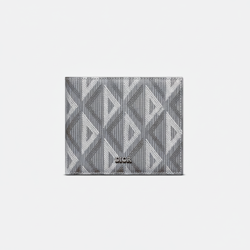 Dior CD Diamonds Wallet “Grey”