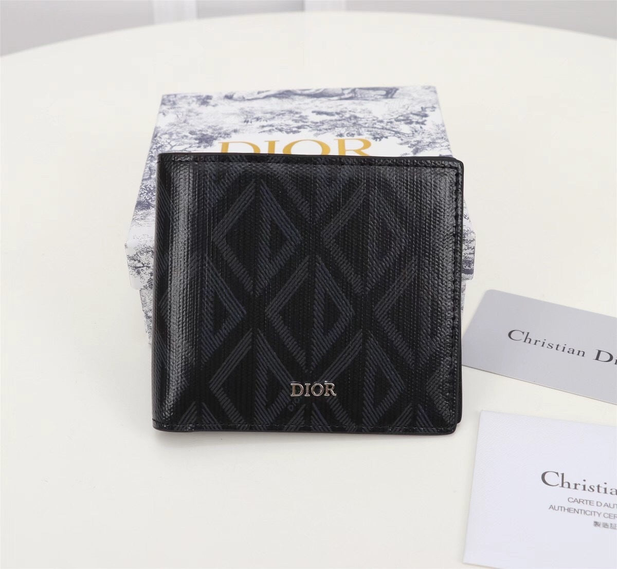 Dior CD Diamonds Wallet “Black”