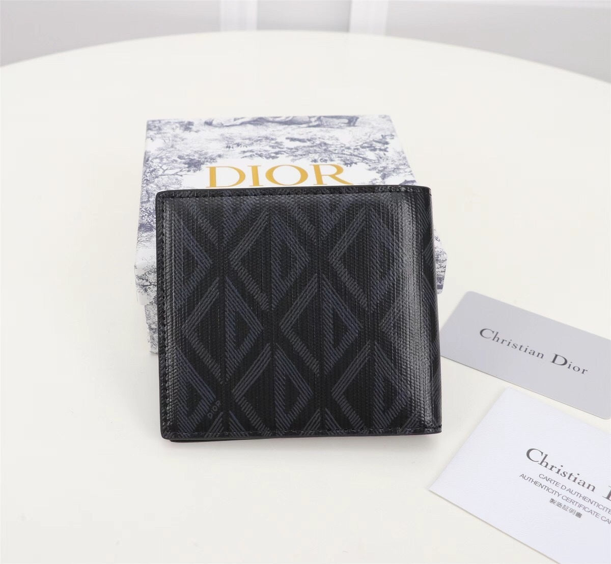 Dior CD Diamonds Wallet “Black”