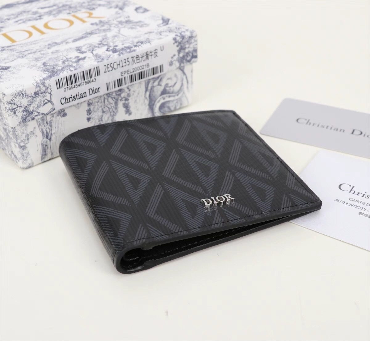 Dior CD Diamonds Wallet “Black”