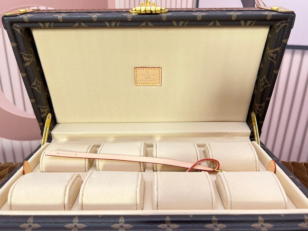 Louis Vuitton 8-Watch Set Monogram Canvas