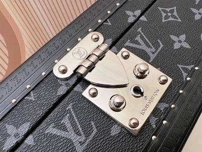 Louis Vuitton 8-Watch Set Monogram Eclipse Canvas