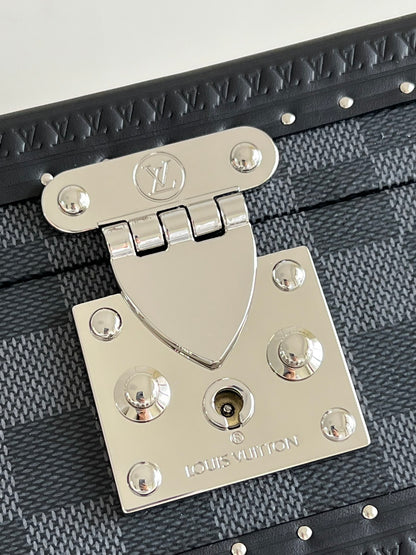 Louis Vuitton 8-Watch Set Damier Graphite Canvas